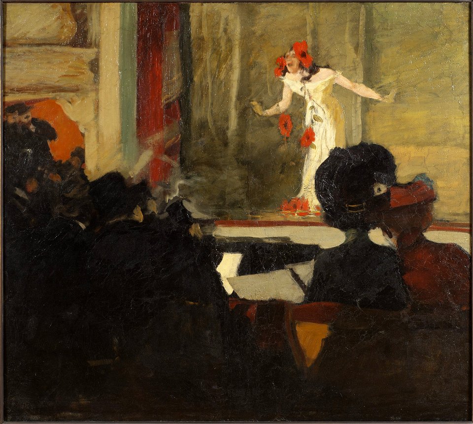 Music-Hall Scene (Gösta von Hennigs) - Nationalmuseum - 19005