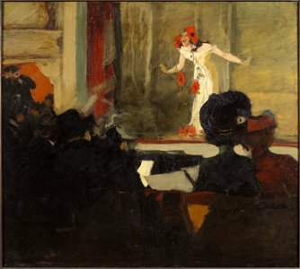 Music-Hall Scene (Gösta von Hennigs) - Nationalmuseum - 19005