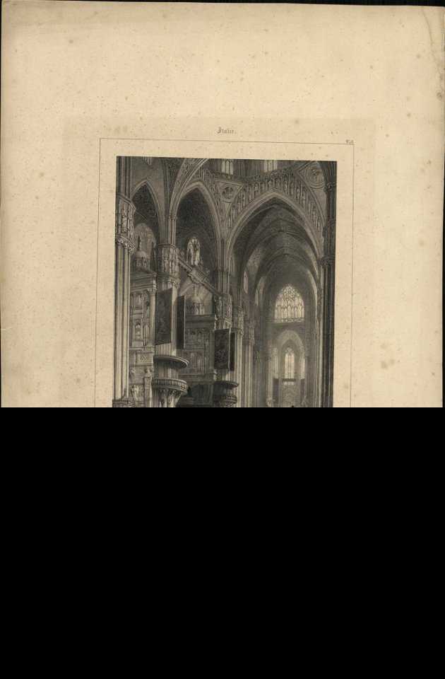 Milan interieur du dôme, objectnr A 57820