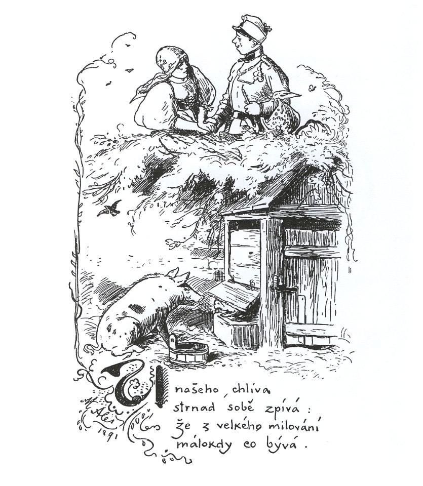 Mikoláš Aleš, Špalíček 086