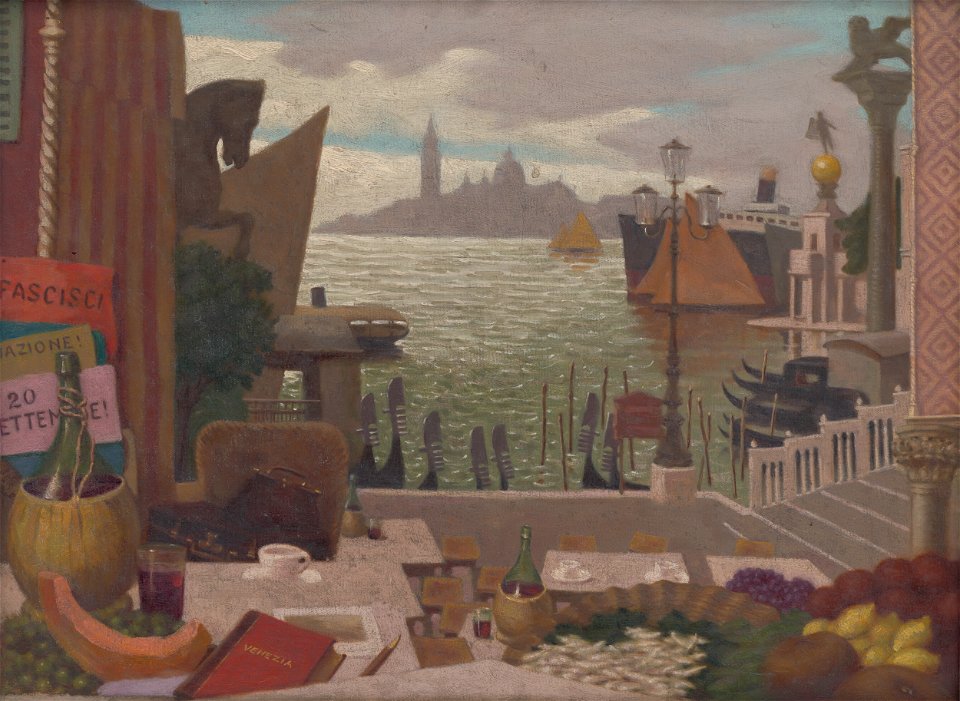 Milan Thomka Mitrovský - Memories of Venice - O 991 - Slovak National Gallery