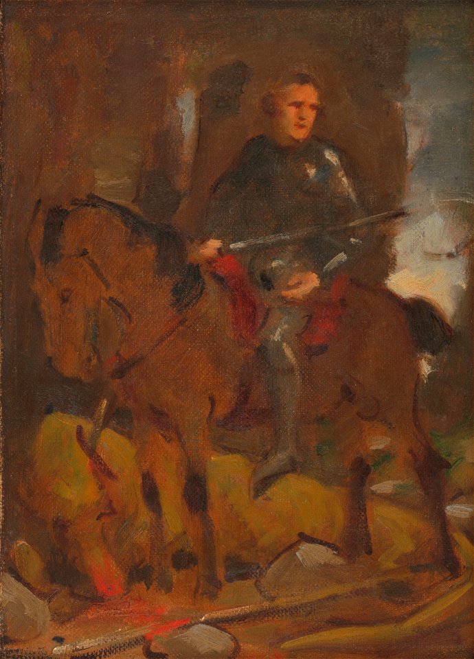 Milan Thomka Mitrovský - Štúdia k historickému obrazu - O 1706 - Orava Gallery