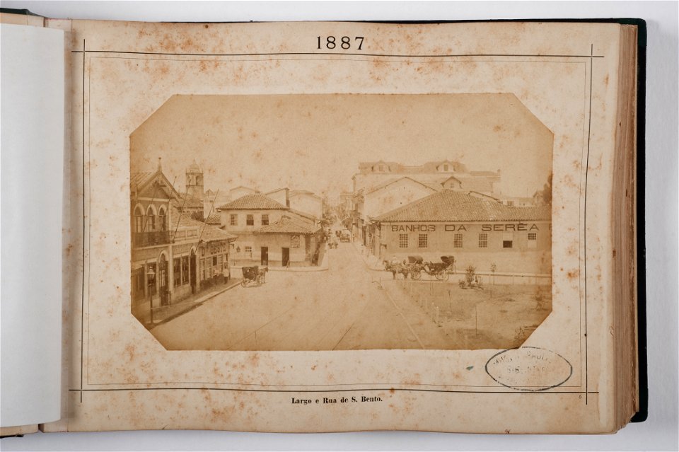 Militão A. de Azevedo - Álbum Comparativo, 5 - Acervo do Museu Paulista da USP