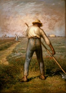 Jean-François Millet - Le Moissonneur (Hiroshima Museum of Art)