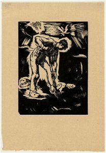 Millet - Man Turning over the Soil, M23390
