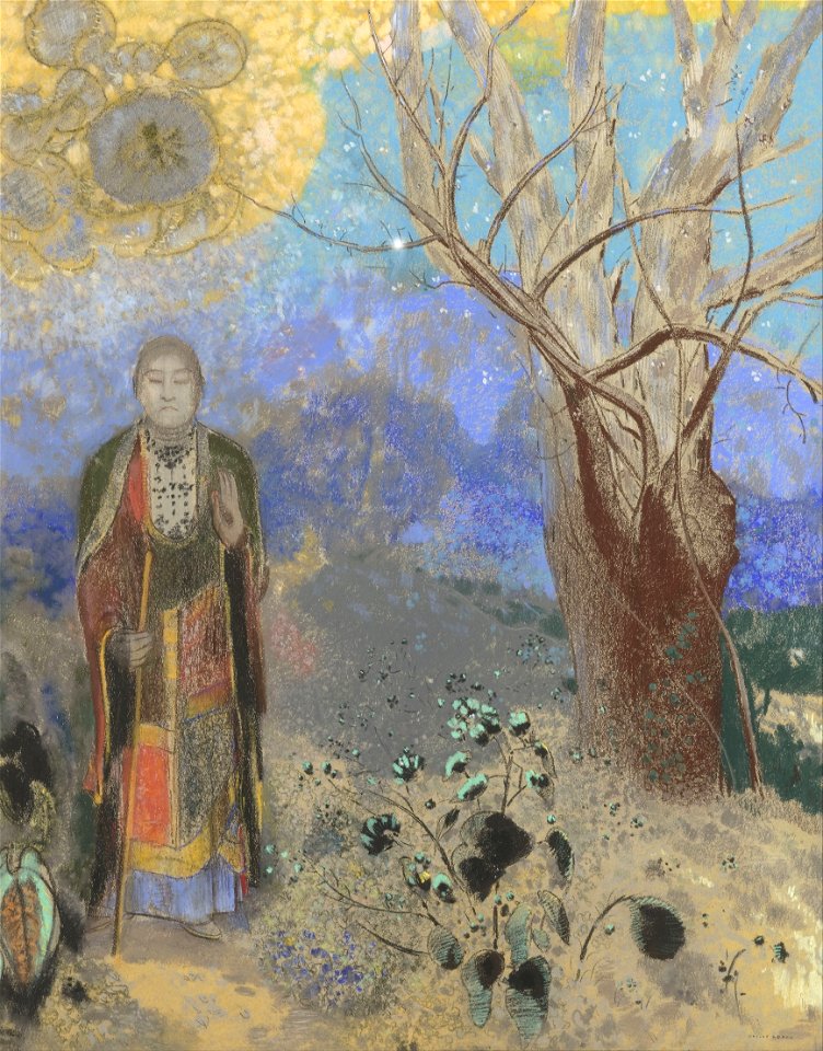 Odilon Redon - Buddha - Google Art Project