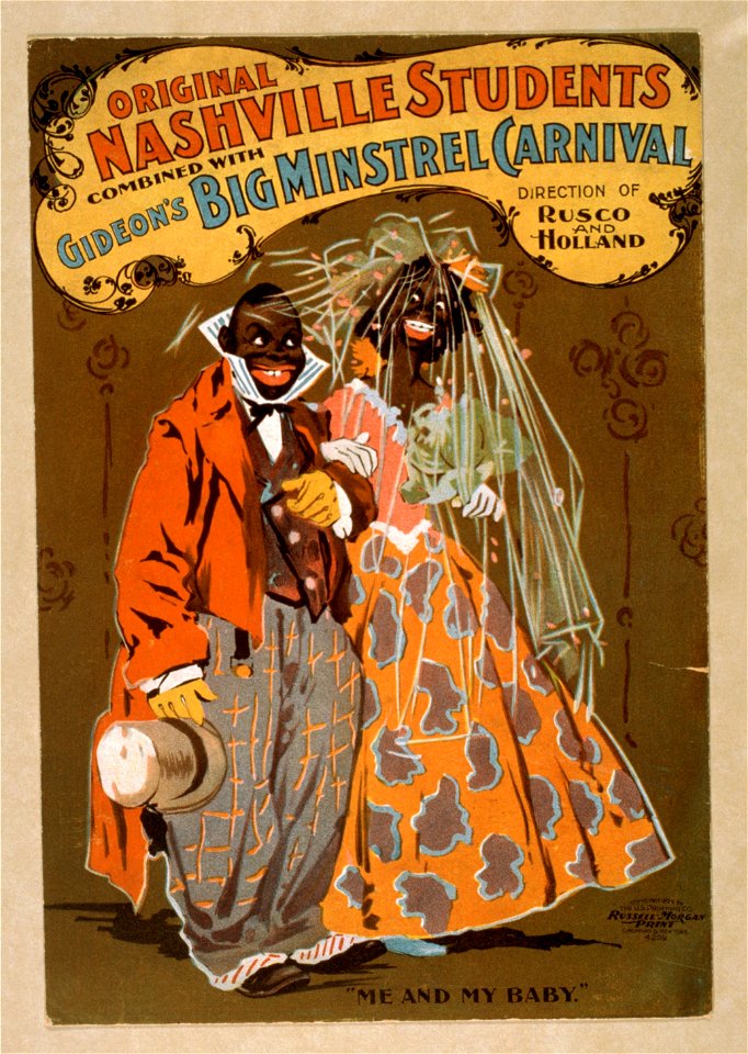 Original Nashville Students combined with Gideon's Big Minstrel Carnival LCCN2014635579