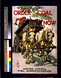 Order coal now - J.C. Leyendecker. LCCN95500966. Free illustration for personal and commercial use.
