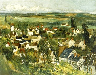 Paul Cézanne - Vue panoramique d'Auvers-sur-Oise