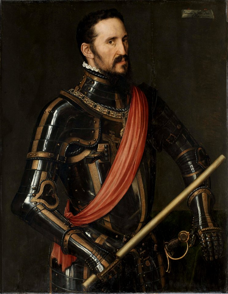 Portrait of Fernando Álvarez de Toledo, 3rd Duke of Alba (1508-1582) - by Antonis Mor