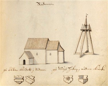 Rådene kyrka - Peringskiöld