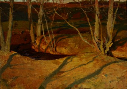 Ruszczyc Autumn landscape
