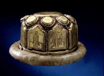 Rysk-ortodox mitra från 1650 - Livrustkammaren - 47481