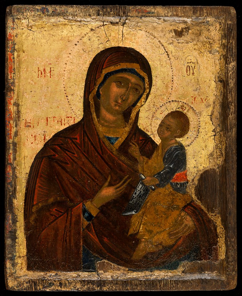 École de (École grecque) Grèce - Vierge à l'Enfant Portaïtissa - PPP4865 - Musée des Beaux-Arts de la ville de Paris