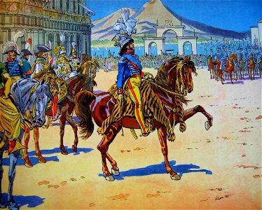 « La revue de Naples », par Job
