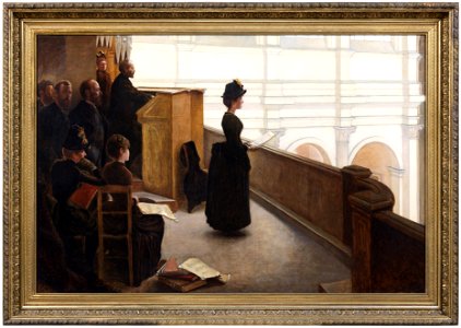 À l'Orgue (Henry Lerolle) - Nationalmuseum - 183634
