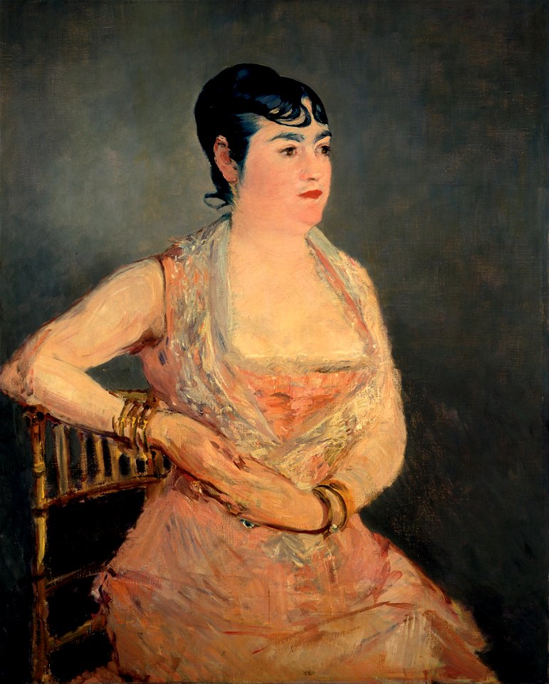 Édouard Manet - Lady in Pink - Google Art Project