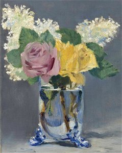 Édouard Manet - Lilas et roses