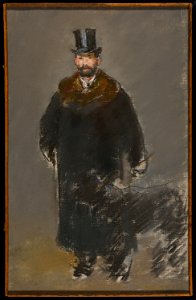 Édouard Manet - René Maizeroy au chien