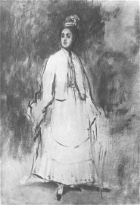 Édouard Manet - Jeune femme dans un jardin (RW 286)
