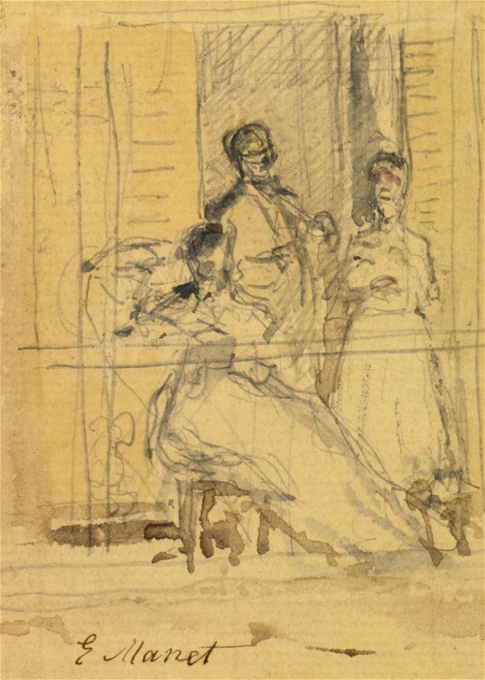 Édouard Manet - Le balcon (RW 346)