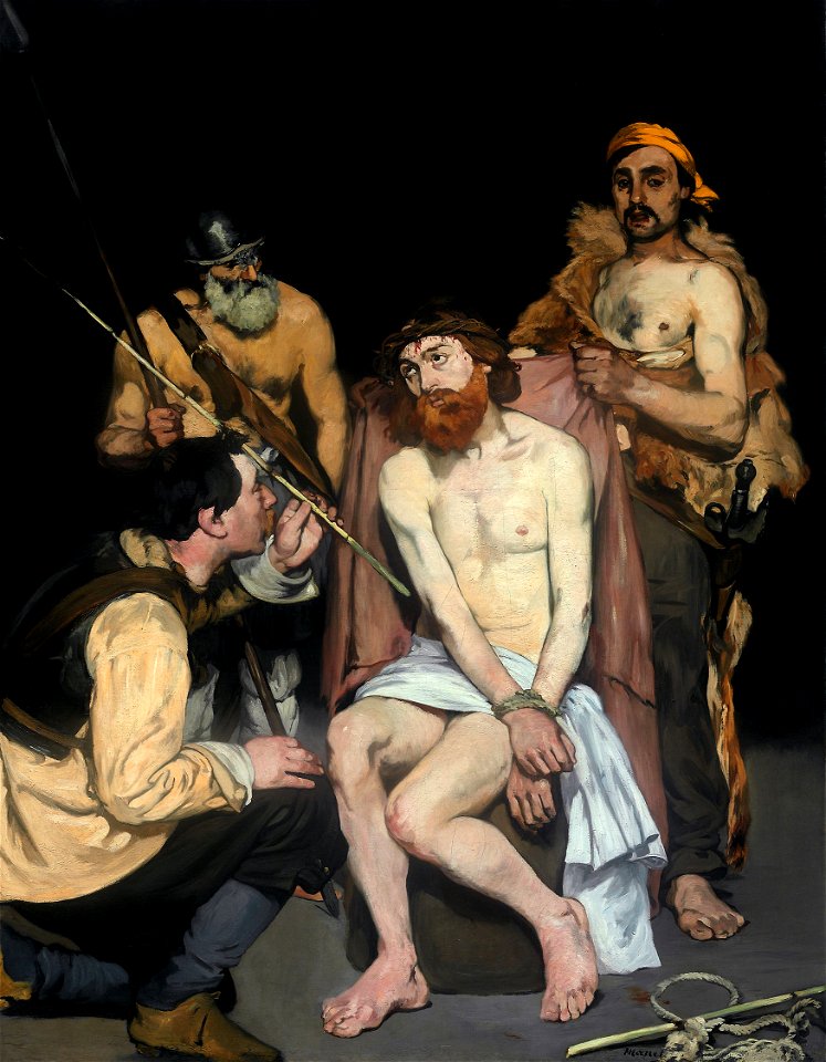 Édouard Manet - Jesus Mocked by the Soldiers - 1925.703 - Art Institute of Chicago