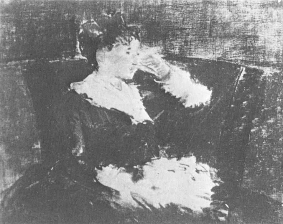 Édouard Manet - Mme Loubens assise