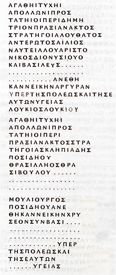 Αρχαία ελληνική επιγραφή από την Ολβιόπολη (την αρχαία ΒορυσθένιÎ - Clarke Edward Daniel - 1810