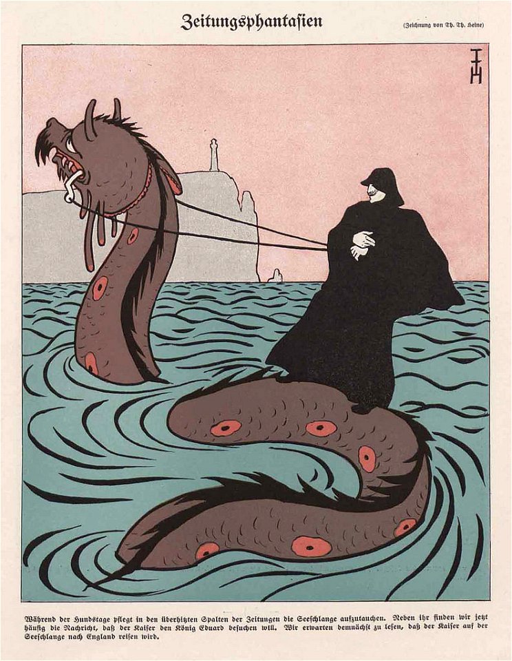 Thomas Theodor Heine - Newspaper fantasies