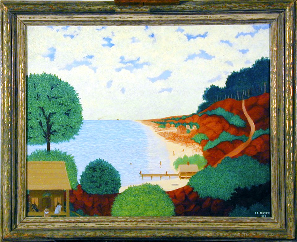 Thorvald Arenst Hoyer - Evening on the Sea Shore - 43.101 - Detroit Institute of Arts