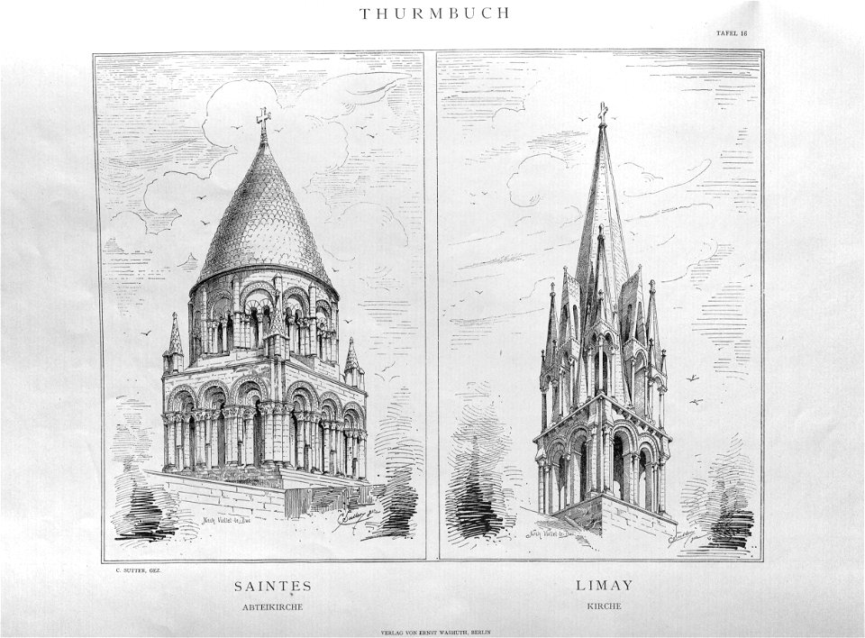 Thurmbuch Tafel 016 Saintes Limay