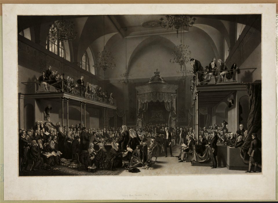 Trial of Queen Caroline LCCN2003681568