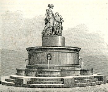 Trescore Balneario fontana in piazza Cavour