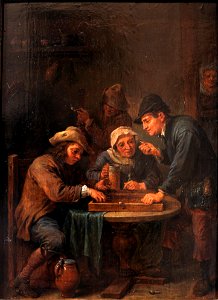 Trictrac players-David Teniers the Younger-MBA Lyon B1391-IMG 0414