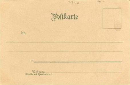 Triberg, Baden-Württemberg - Stadtansicht (2) (back) (Zeno Ansichtskarten)