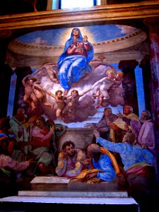 Trinita dei Monti assumption of the virgin