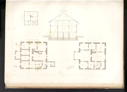 Plany budowli obejmujace rozmaite rodzaje 1843 (120569528). Free illustration for personal and commercial use.