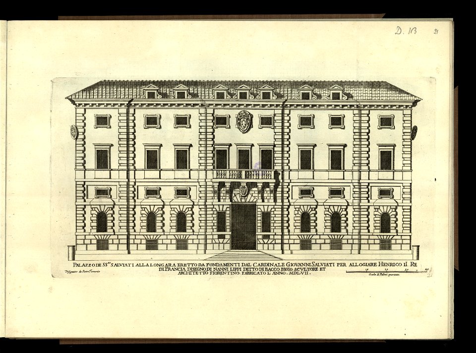 Palazzi di Roma de piv celebri architetti 1655 (5852670)