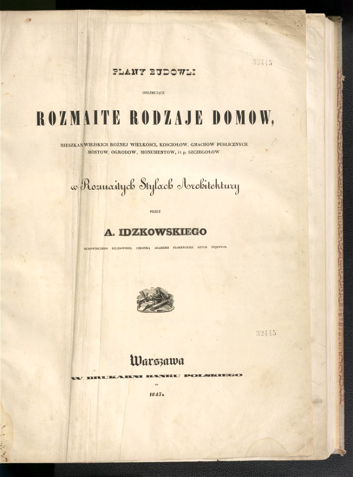 Plany budowli obejmujace rozmaite rodzaje 1843 (120568106)