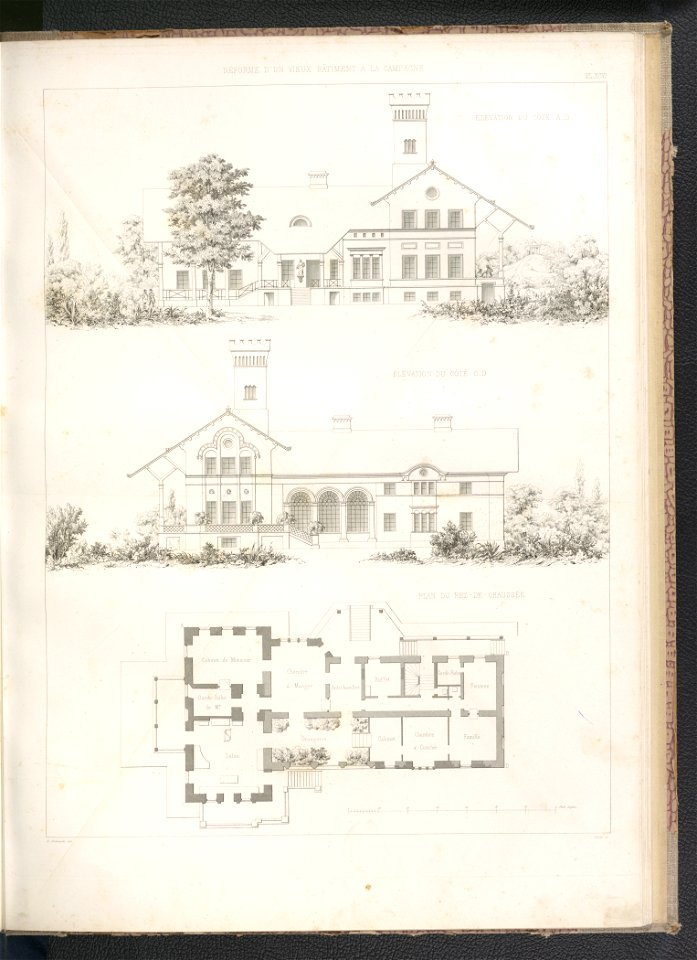 Plany budowli obejmujace rozmaite rodzaje 1843 (120569643)