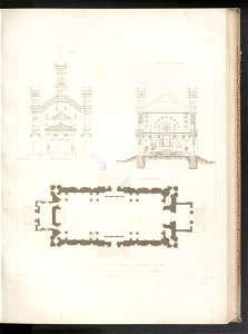 Plany budowli obejmujace rozmaite rodzaje 1843 (120569120). Free illustration for personal and commercial use.