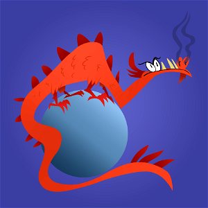 Dragon. Free illustration for personal and commercial use.