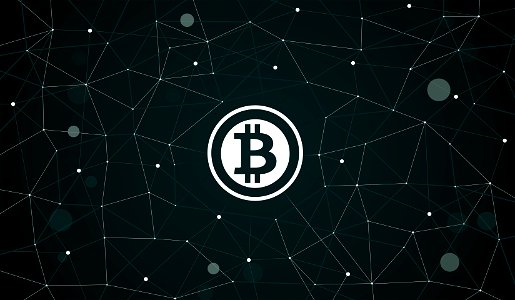 Bitcoin Background. Free illustration for personal and commercial use.