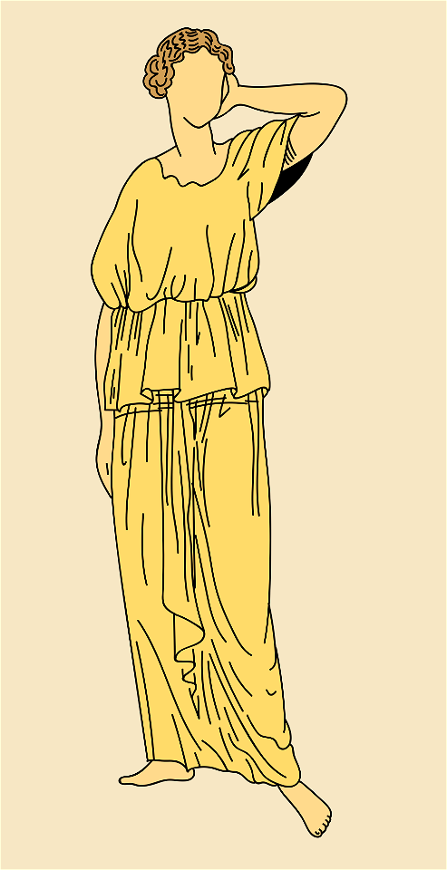Roman woman. Free illustration for personal and commercial use.