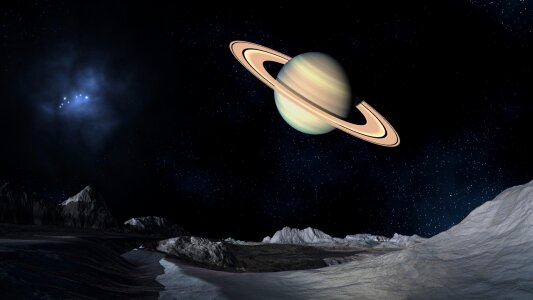Planet saturn rings universe. Free illustration for personal and commercial use.