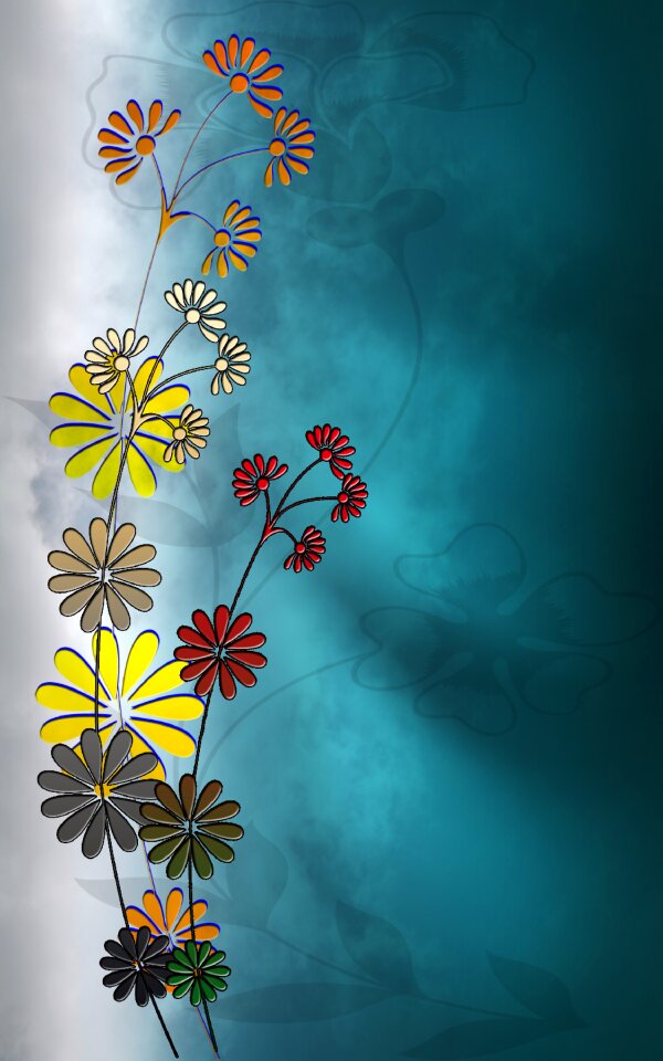 Combine decorative digital art. Free illustration for personal and commercial use.
