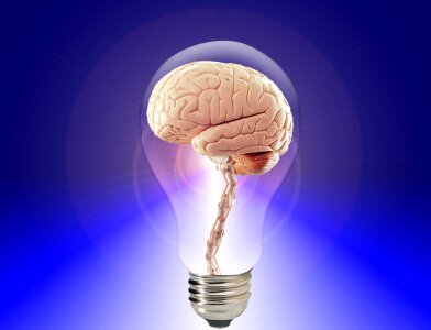 Idea intelligence mind. Free illustration for personal and commercial use.