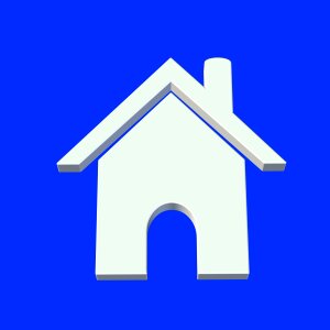 Apartment property symbol. Free illustration for personal and commercial use.