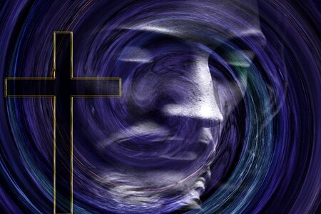 Christianity christ faith. Free illustration for personal and commercial use.