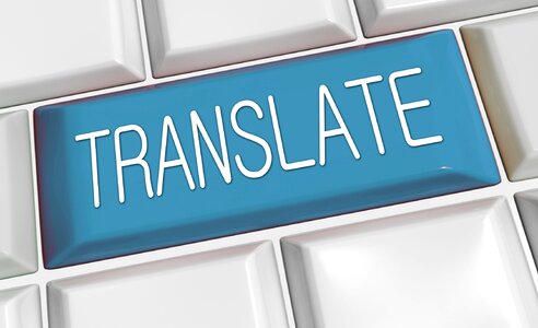 Button languages translation. Free illustration for personal and commercial use.